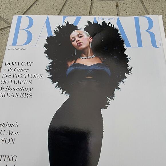 Harpers Bazaar Magazine Doja Cat The Icons Issue Periodical - Picture 2 of 5
